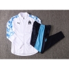 Chandal de Chaqueta del Olympique Marsella 20-21 Blanco