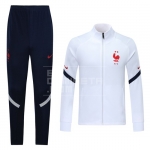 Chandal de Chaqueta del Francia Nino 2020 Blanco Chandal de Chaqueta del Francia Nino 2020 Blanco