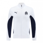 Chaqueta del Olympique Marsella 24-25 Blanco Chaqueta del Olympique Marsella 24-25 Blanco