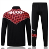 Chandal de Chaqueta del Manchester United 25-26 Negro Rojo