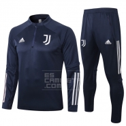 Chandal de Sudadera del Juventus 20/21 Azul
