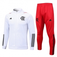 Chandal de Chaqueta del Flamengo 23-24 Blanco