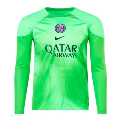 Camiseta Paris Saint-Germain Portero 22-23 Verde