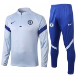 Chandal de Sudadera del Chelsea 2020-21 Azul