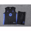 Chandal del Barcelona Sin Mangas 25-26 Negro Azul