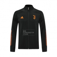 Chaqueta del Juventus 20-21 Negro y Naranja Chaqueta del Juventus 20-21 Negro y Naranja