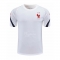 Camiseta de Entrenamiento Francia 2020-21 Blanco