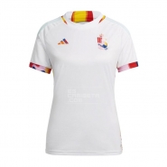 2a Equipacion Camiseta Belgica Mujer 2022