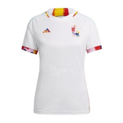 2ª Equipacion Camiseta Belgica Mujer 2022