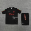 Chandal del Manchester United Manga Corta 23-24 Negro - Pantalon Corto