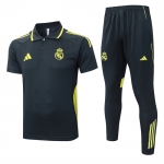 Conjunto Polo del Real Madrid 25-26 Gris Oscuro Conjunto Polo del Real Madrid 25-26 Gris Oscuro
