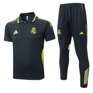 Conjunto Polo del Real Madrid 25-26 Gris Oscuro