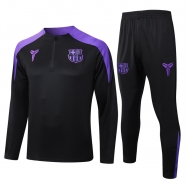 Chandal de Sudadera del Barcelona Nino 25-26 Negro Purpura Chandal de Sudadera del Barcelona Nino 25-26 Negro Purpura