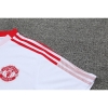 Camiseta Polo del Manchester United 22-23 Blanco