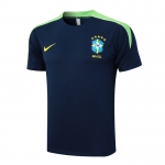 Camiseta de Entrenamiento Brasil 24-25 Azul Camiseta de Entrenamiento Brasil 24-25 Azul