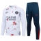 Chandal de Sudadera del Paris Saint-Germain Nino 24-25 Blanco Chandal de Sudadera del Paris Saint-Germain Nino 24-25 Blanco
