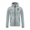 Chaqueta con Capucha del Liverpool 20-21 Gris Chaqueta con Capucha del Liverpool 20-21 Gris