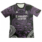 Camiseta Real Madrid Dragon 24-25 Tailandia Negro Purpura Camiseta Real Madrid Dragon 24-25 Tailandia Negro Purpura