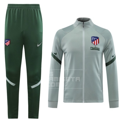 Chandal de Chaqueta del Atletico Madrid 20/21 Gris