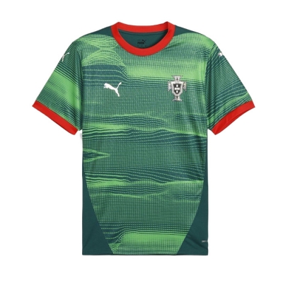 Camiseta Pre Partido del Portugal 2025 Verde