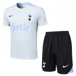 Chandal del Tottenham Hotspur Manga Corta 2024-25 Gris - Pantalon Corto Chandal del Tottenham Hotspur Manga Corta 2024-25 Gris - Pantalon Corto