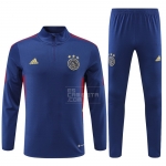 Chandal de Sudadera del Ajax 22-23 Azul Chandal de Sudadera del Ajax 22-23 Azul