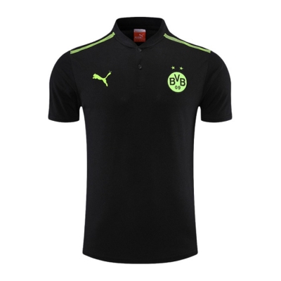 Camiseta Polo del Borussia Dortmund 2022-23 Negro