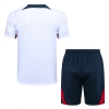 Chandal del Paris Saint-Germain Manga Corta 2023-24 Blanco - Pantalon Corto