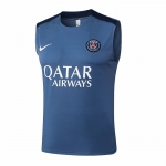 Camiseta de Entrenamiento Paris Saint-Germain Sin Mangas 25-26 Gris