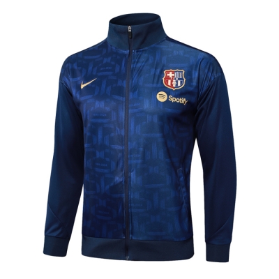 Chaqueta del Barcelona 24-25 Azul Oscuro