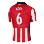 1ª Equipacion Camiseta Atletico Madrid Jugador Koke 20-21 1ª Equipacion Camiseta Atletico Madrid Jugador Koke 20-21