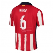 1ª Equipacion Camiseta Atletico Madrid Jugador Koke 20-21 1ª Equipacion Camiseta Atletico Madrid Jugador Koke 20-21