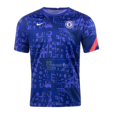 Camiseta Pre Partido del Chelsea 2020-21 Azul