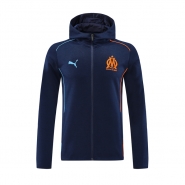 Chaqueta con Capucha del Olympique Marsella 24-25 Azul Chaqueta con Capucha del Olympique Marsella 24-25 Azul