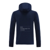 Chaqueta con Capucha del Real Madrid 20-21 Azul