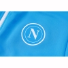Chandal de Chaqueta del Napoli Nino 25-26 Azul Negro