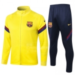 Chandal de Chaqueta del Barcelona Nino 20/21 Amarillo Chandal de Chaqueta del Barcelona Nino 20/21 Amarillo