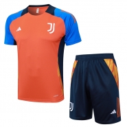 Chandal del Juventus Manga Corta 24-25 Naranja - Pantalon Corto Chandal del Juventus Manga Corta 24-25 Naranja - Pantalon Corto