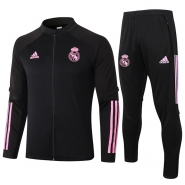 Chandal de Chaqueta del Real Madrid 20-21 Negro Chandal de Chaqueta del Real Madrid 20-21 Negro