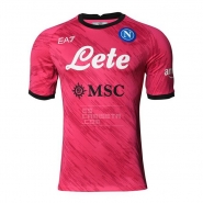 Camiseta Napoli Portero 22-23 Rosa Camiseta Napoli Portero 22-23 Rosa