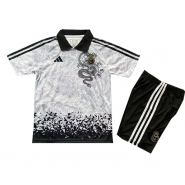 Camiseta Real Madrid Dragon Nino 25-26 Gris Camiseta Real Madrid Dragon Nino 25-26 Gris