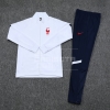 Chandal de Chaqueta del Francia Nino 2020 Blanco