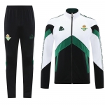 Chandal de Chaqueta del Real Betis 25-26 Blanco Negro Chandal de Chaqueta del Real Betis 25-26 Blanco Negro