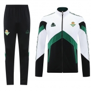 Chandal de Chaqueta del Real Betis 25-26 Blanco Negro Chandal de Chaqueta del Real Betis 25-26 Blanco Negro
