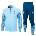 Chandal de Chaqueta del Manchester City 2023-24 Azul Chandal de Chaqueta del Manchester City 2023-24 Azul