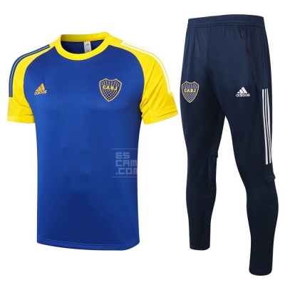 Chandal del Boca Juniors Manga Corta 2020-21 Azul
