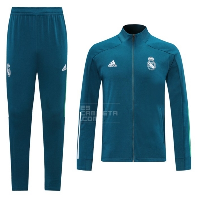 Chandal de Chaqueta del Real Madrid 2020-21 Azul