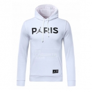 Sudadera con Capucha del Paris Saint-Germain 18/19 Blanco Sudadera con Capucha del Paris Saint-Germain 18/19 Blanco