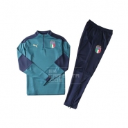 Chandal del Italia 2020 Verde y Azul Chandal del Italia 2020 Verde y Azul