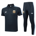 Conjunto Polo del Argentina 25-26 Gris